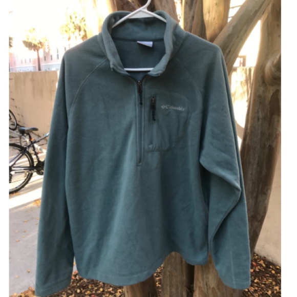 Fleece Columbia Quarter-Zip - Picture 1 of 3